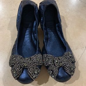 Tory Burch Jeweled Ballet Flats